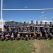60 de tineri cu vîrste cuprinse între 12 și 18 ani, implicați în antrenamente, competiții și activități educaționale, în cadrul programului Rugby pentru Toți