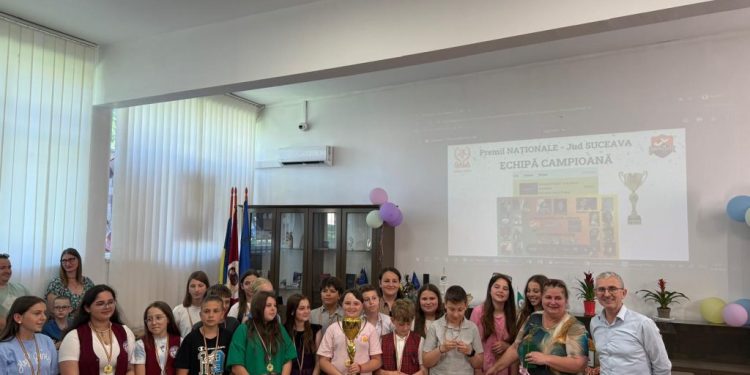 Elevii suceveni de gimnaziu, foarte buni la matematică – campioni naționali la CampioMate 2026