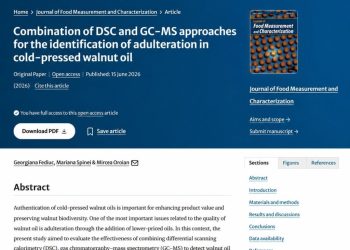 Doctorandă a USV, cercetare despre falsificarea uleiului de nucă publicată într-o revistă științifică internațională
