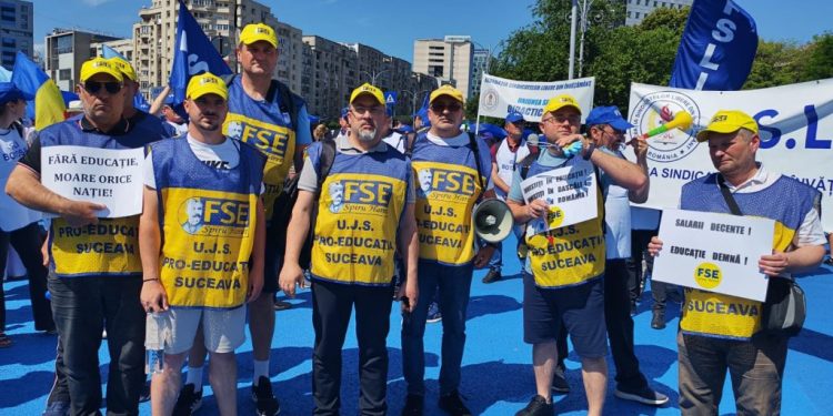 Traian Pădureț, liderul Pro Educația Suceava, după protestul profesorilor din București: Noi credem că și-a atins scopul. Miza principală este proiectul Legii salarizării