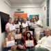 Doi profesori de la Școala Gimnazială nr. 4 Suceava, la un curs de formare la Barcelona. Tema principală a fost integrarea în procesul educațional a artelor și designului