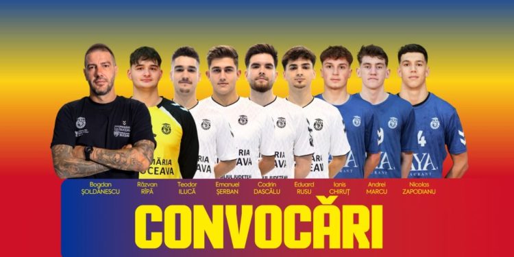 Prezență numeroasă a handbaliștilor suceveni în lotul național de tineret. Naționala se pregătește pentru Campionatul European, care va avea loc la Cluj-Napoca și Turda