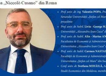 Titlul de Doctor Honoris Causa al USV, pentru profesorul Marco Valeri, de la Universitatea „Niccolò Cusano” din Roma