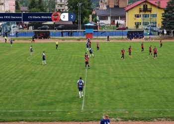 Amical la Cîmpulung Moldovenesc. CSM Cetatea 1932 Suceava – Gloria Bistrița 2-2, la pauză 0-1