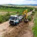 Drumul de balast care leagă Burla de Arbore se modernizează