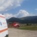 Un bărbat care și-a tăiat brațul la o stație de sortare din Dornișoara, transporat cu elicopterul la un spital din Iași