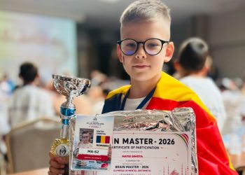 Rădăuțeanul Matei Simota, la numai 8 ani, locul I la Olimpiada Internațională de Aritmetică Mentală de la Istanbul