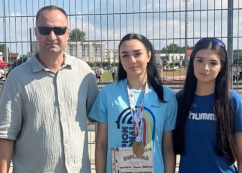 Atlete pregătite de Sliviu Casandra, o medalie de aur și un loc V la Campionatele Naționale U20