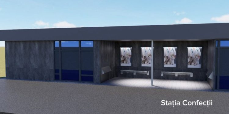 Două stații de autobuz din Suceava, modernizate cu bani privați. Gara Burdujeni și ”Confecția” intră în transformare