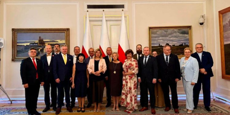 Ghervazen Longher a reprezentat comunitatea poloneză din România la un eveniment dedicat președintelui Poloniei