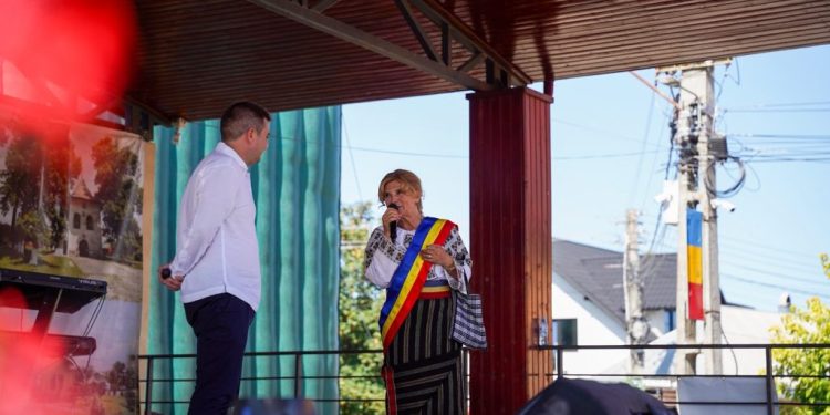 Hramul Comunei Baia. Gheorghe Șoldan: În curînd va începe investiția într-o rețea de gaz metan