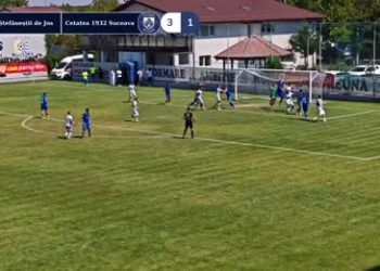 Cetatea 1932 Suceava, înfrîngere la Ștefăneștii de Jos cu 3-1