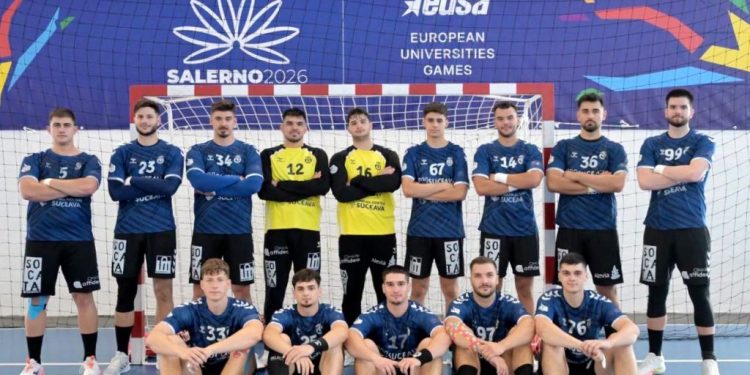 Echipa de handbal masculin a universității sucevene, în finala Jocurilor Europene Universitare. Sucevenii vor juca împotriva studenților de la Alicante