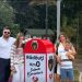 Primarul Rădăuților, Bogdan Loghin, invitație la făcut fotografii cu borna din centrul orașului, ”pentru ca pozele dumneavoastră să fie distribuite pe tot mapamondul”