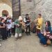 Lume peste lume, în Cetatea de Scaun a Sucevei, la deschiderea Festivalului de Artă Medievală. Mult mai multă lume ca anul trecut (Fotografia de astăzi de la Cetate)