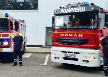 Noi donații de la o fundație din Germania, pentru pompierii voluntari din Cornu Luncii
