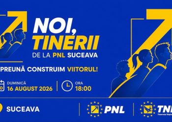 Peste 300 de tineri din PNL Suceava, așteptați duminică la sediul partidului. Ioan Balan: Nu putem vorbi despre viitorul Sucevei fără să îi avem la aceeași masă pe cei care vor trăi, vor munci și vor construi aici în următoarele decenii