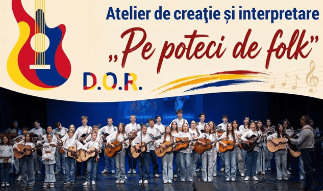 „Pe poteci de folk”, atelier de creație și interpretare la Mitocu Dragomirnei