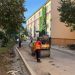 Două benzi de circulație spre Școala Nr. 8 și Grădinița Nr. 5