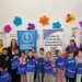 Ghiozdane și rechizite, pentru copiii din cătunul Țâmpoceni, în cadrul programului ”Hai cu noi – școala pentru toți!”