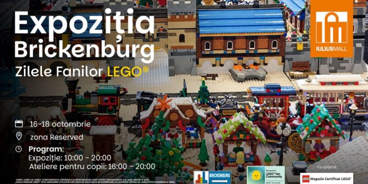 Universul LEGO® prinde viață la Iulius Mall Suceava: trei zile pline de aventură, ateliere și distracție