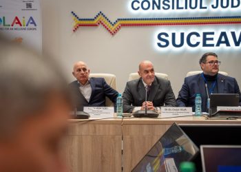 Forum trilateral, la Palatul Administrativ, în perspectiva reconstrucției Ucrainei. Acesta va continua la Parcul Industrial Siret