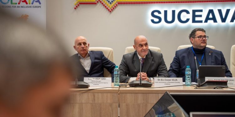Forum trilateral, la Palatul Administrativ, în perspectiva reconstrucției Ucrainei. Acesta va continua la Parcul Industrial Siret